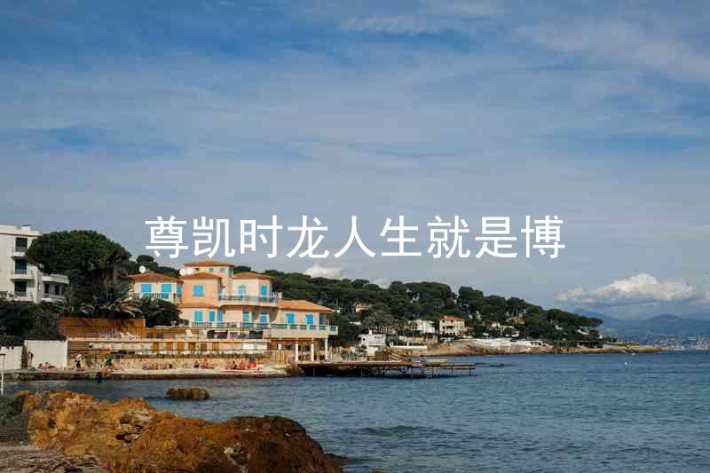 尊凯时龙人生就是博