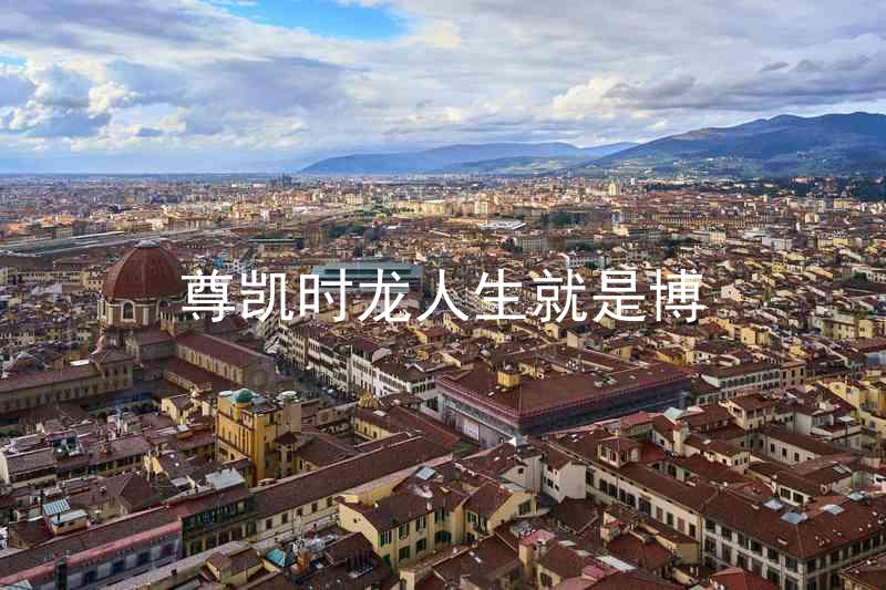 尊凯时龙人生就是博